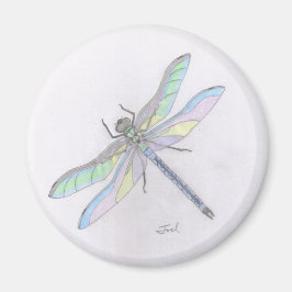 DRAGONFLY-magnet (runt) Magnet