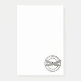 Dragonfly Mandala Post-it Block