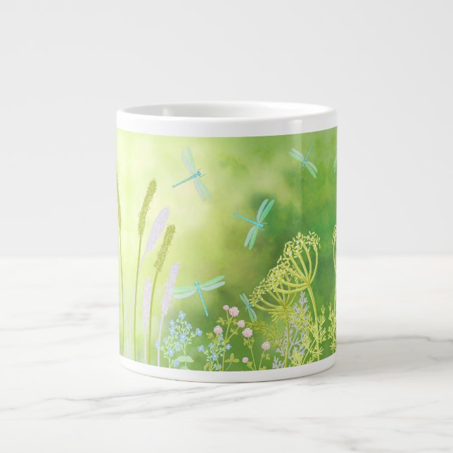 Dragonfly Meadow Jumbo Mugg (Framsidan)
