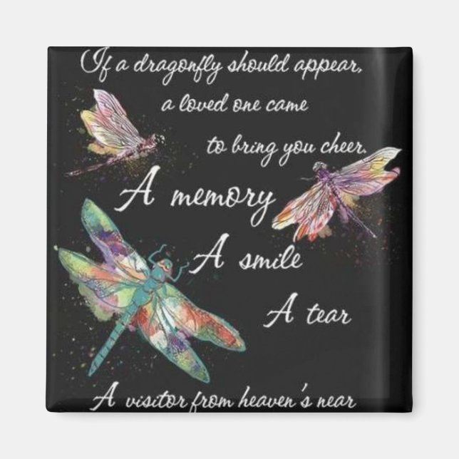 Dragonfly Message Magnet 2 (Framsidan)
