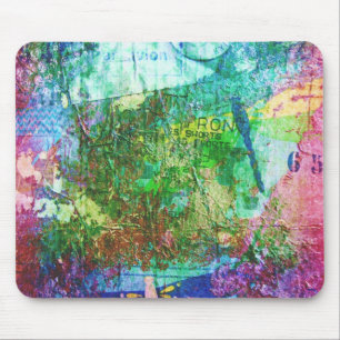 Dragonfly Mixed Media Collage Musmatta