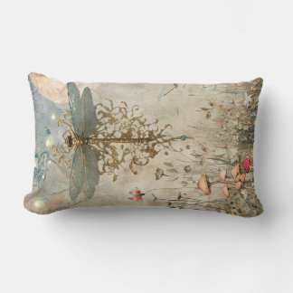 Dragonfly Moonlight i Fairy Garden Lumbarkudde