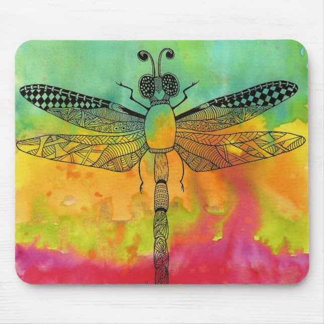 Dragonfly Mousepad Musmatta (Framsidan)