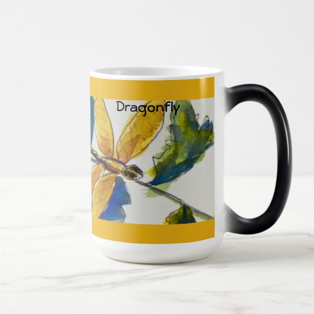 Dragonfly Mugg, kaffe, te, etc. Kaffe Mugg (Höger)