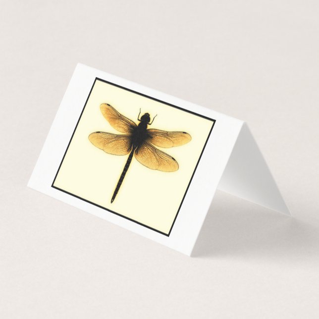 Dragonfly Notecard Kort (Framsida)