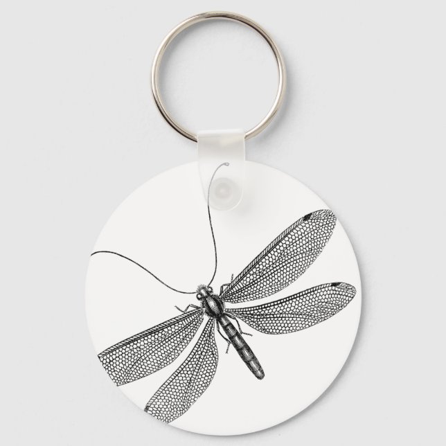 Dragonfly Nyckelring (Framsida)