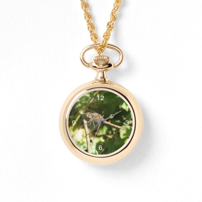 Dragonfly på en Twig Watch Armbandsur (Framsida)