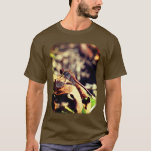 Dragonfly på Löv natur T Shirt