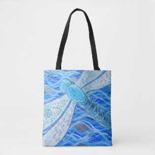 Dragonfly Painting Tygkasse