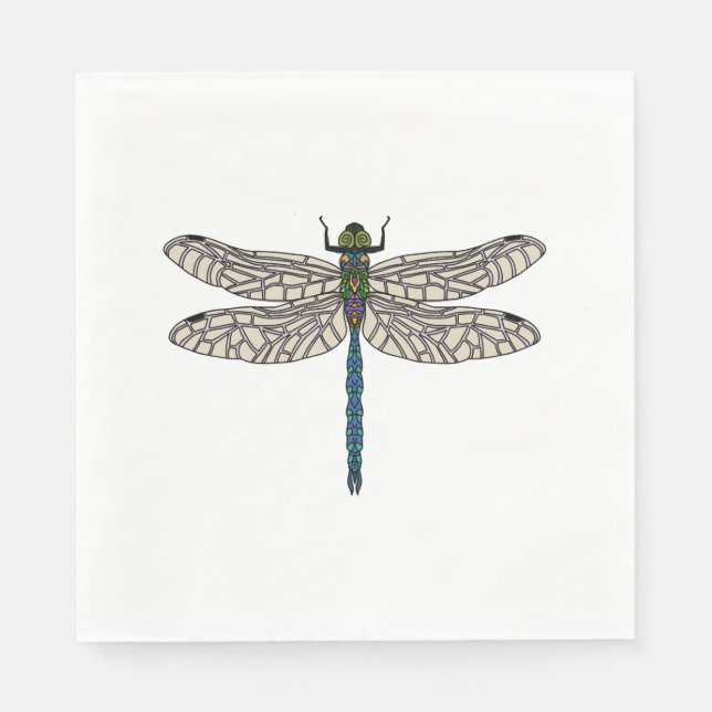 Dragonfly Pappersservett (Framsidan)