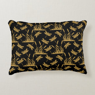 Dragonfly Patterned Decor Prydnadskudde