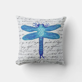Dragonfly Pillow Kudde