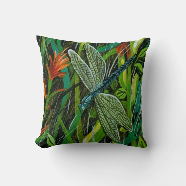 Dragonfly Pillow Kudde (Framsida)