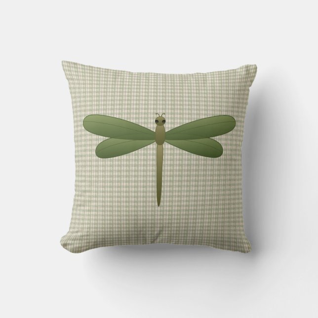 DRAGONFLY PILLOW KUDDE (Framsida)
