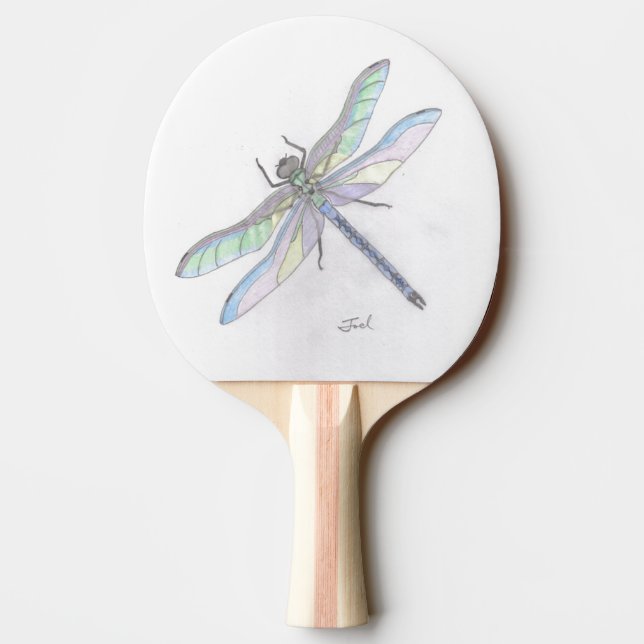 DRAGONFLY Ping-Pong Paddle Pingisracket (Baksidan)