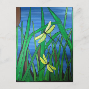 Dragonfly Pond Vykort
