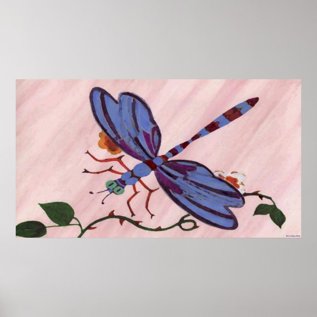 Dragonfly Poster (Framsidan)