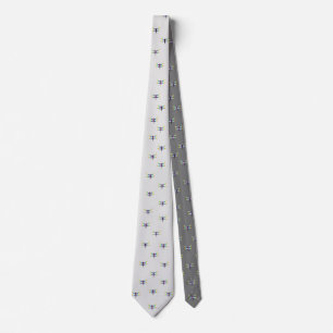 Dragonfly Print Tie Slips
