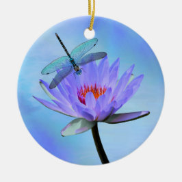 Dragonfly Rememberance Quote jul Ornamet Julgransprydnad Keramik