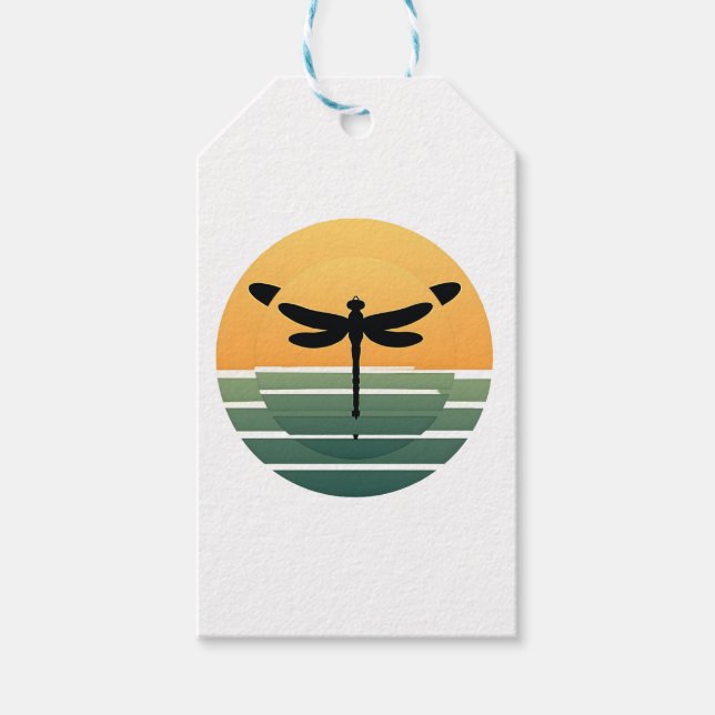 Dragonfly Retro (4) Presentetikett (Framsidan)