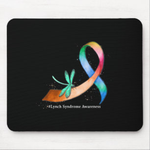 Dragonfly Ribbon Lynch Syndrome Awareness Gifts Musmatta