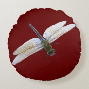 Dragonfly Rund Kudde