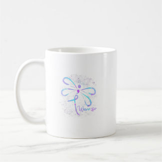 Dragonfly Semicolon Suicide Prevention Awareness O Kaffemugg