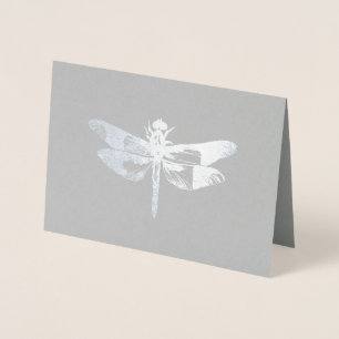 Dragonfly Shimmer Folierat Kort