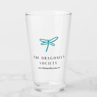 Dragonfly Society Pint Glass Glaskopp