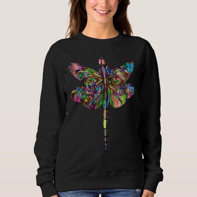 Dragonfly Spirit Animal T Shirt (Framsida)