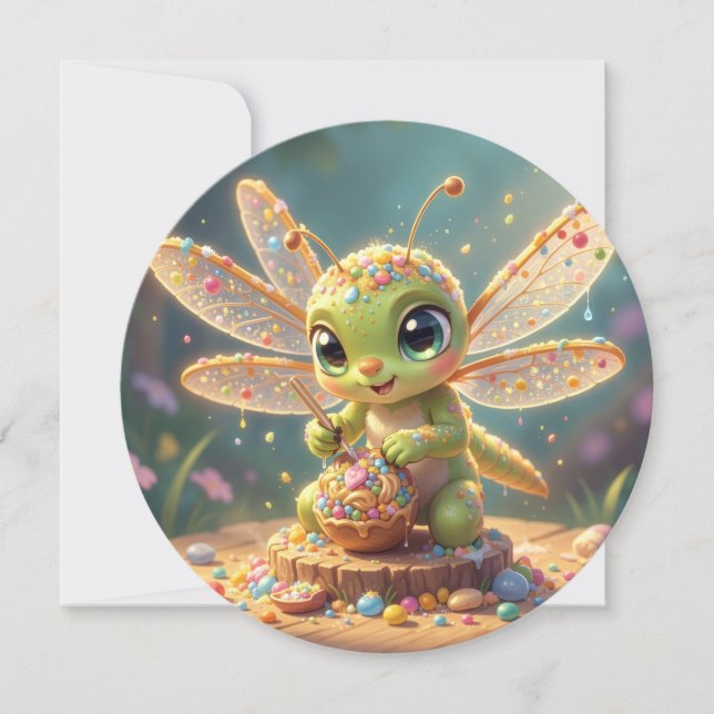 Dragonfly – Star Nectar of the Silent Night.6 Julkort (Framsida)