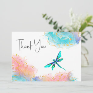 Dragonfly - tackkort anteckningskort
