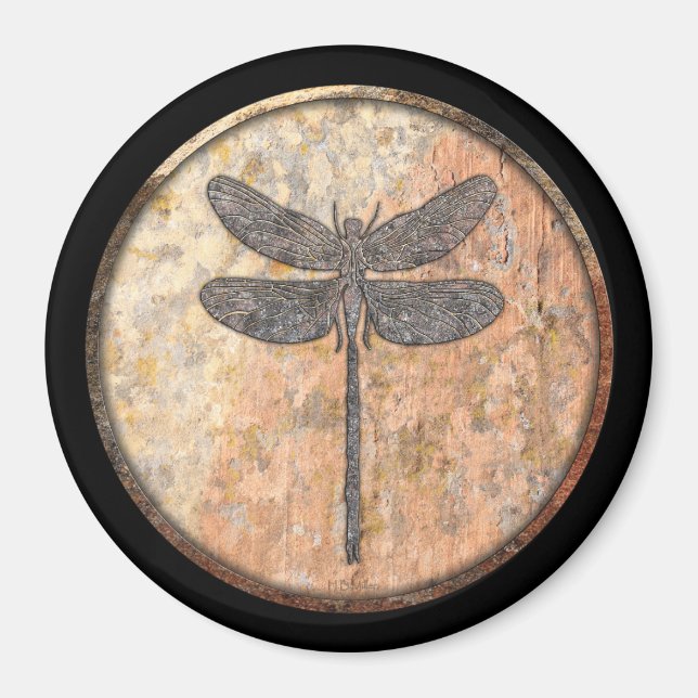 Dragonfly Talking Canyons, New mexico Magnet (Framsidan)