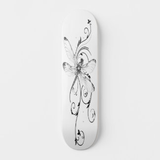 Dragonfly Tattoo Mini Skateboard Bräda 18,5 Cm
