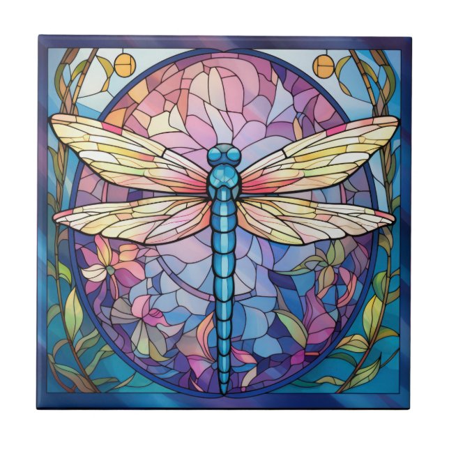 Dragonfly Tile Kakelplatta (Framsidan)