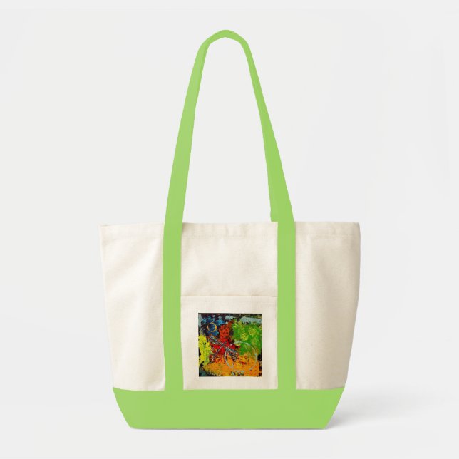 Dragonfly Tote Bag Tygkasse (Framsidan)