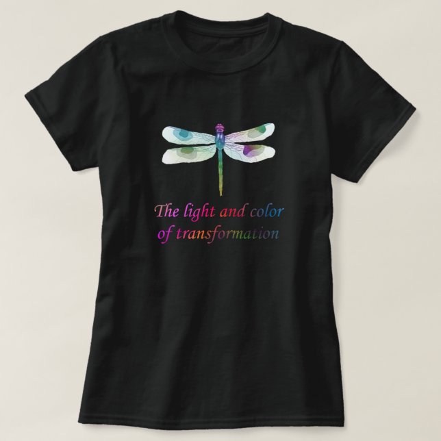 Dragonfly Transformation Shirt T (Design framsida)