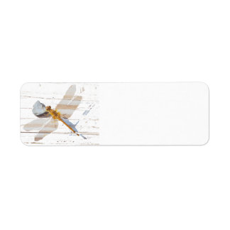 Dragonfly vid Sten Returadress Etikett