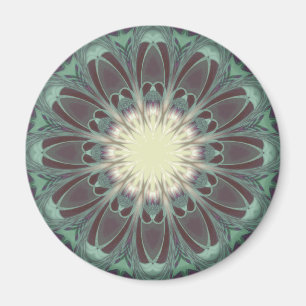 Dragonfly Vingar Mandala Magnet
