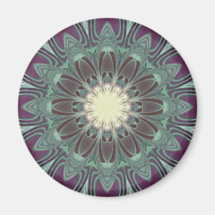 Dragonfly Vingar Mandala Magnet