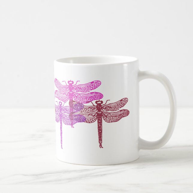 Dragonfly Violets Mugg (Höger)