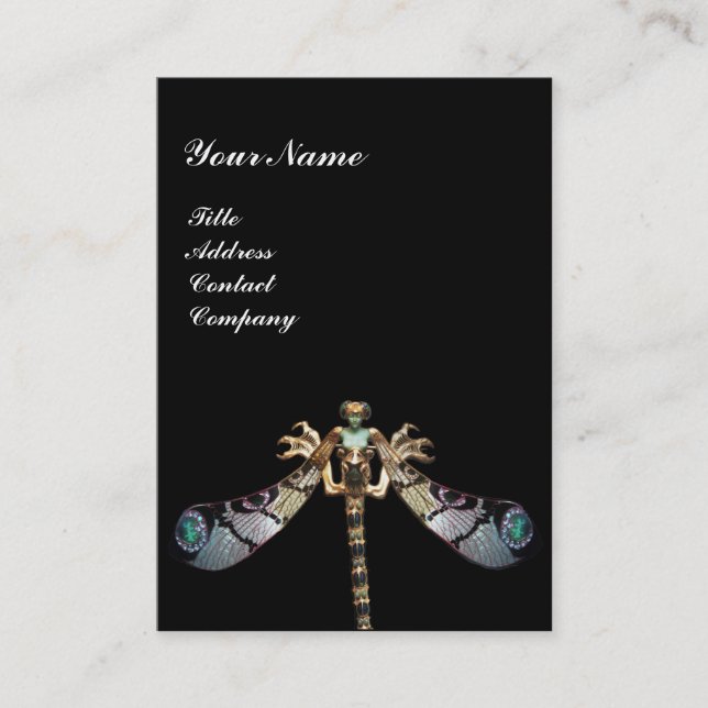 DRAGONFLY VISITKORT (Framsida)