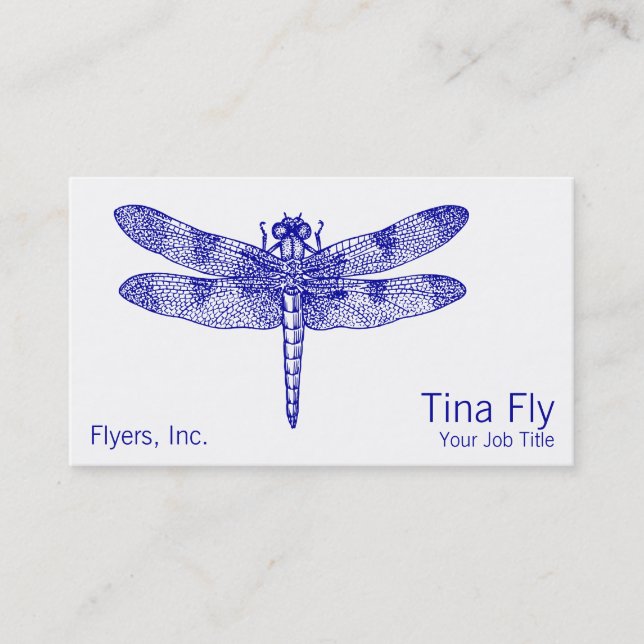 Dragonfly Visitkort (Framsida)