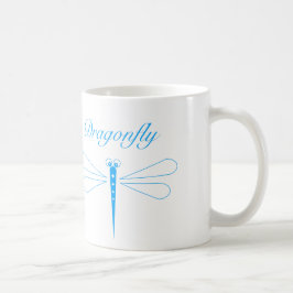 Dragonfly - Vit 11 oz Classic White Mugg