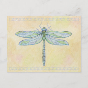 Dragonfly-vykort Vykort