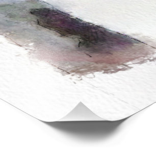 Dragonfly Watercolor Pastel White Background Fototryck