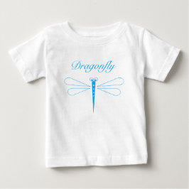 Dragonfly - White Baby Bra Jersey T-Shirt