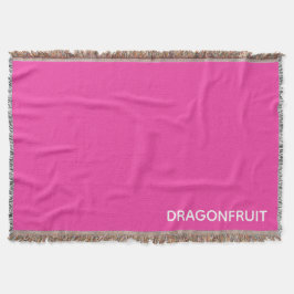 Dragonfrukt rosa färg namn filt