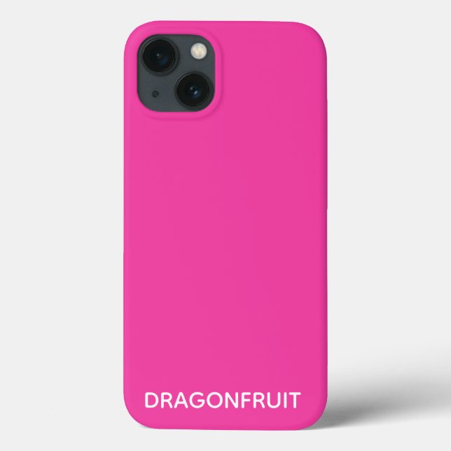 Dragonfrukt rosa färg namn Fodral-Mate iphone case (Baksida)