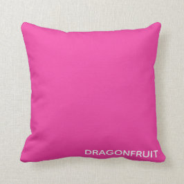 Dragonfrukt rosa färg namn kudde